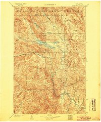 Chiwaukum topographic map thumbnail