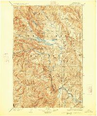 Chiwaukum 1904 topographic map thumbnail