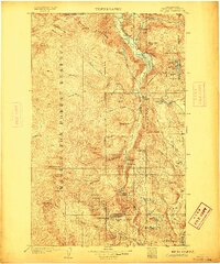 Chopaka topographic map thumbnail