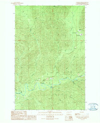 Christmas Creek 1990 topographic map thumbnail