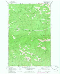 Chumstick Mtn 1968 topographic map thumbnail