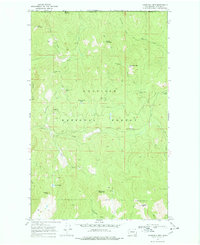 Churchill Mtn 1969 topographic map thumbnail