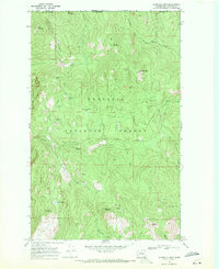 Churchill Mtn 1969 topographic map thumbnail