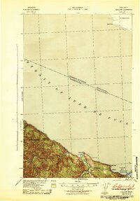 Clallam topographic map thumbnail