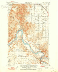 Clayton 1944 topographic map thumbnail