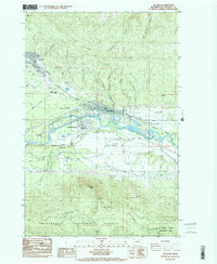Cle Elum 1984 topographic map thumbnail