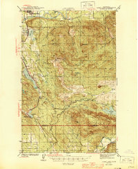 Clear Lake 1944 topographic map thumbnail
