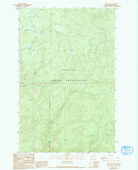 Cody Lake 1989 topographic map thumbnail