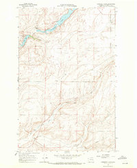 Coffeepot Lake 1968 topographic map thumbnail