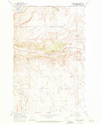 Coleman Hill 1968 topographic map thumbnail