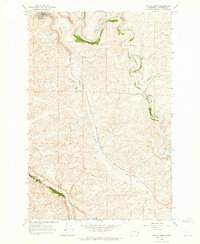 Colfax South 1964 topographic map thumbnail