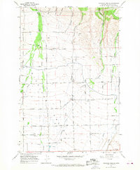 Colockum Pass SW 1966 topographic map thumbnail