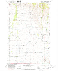 Colockum Pass SW 1966 topographic map thumbnail