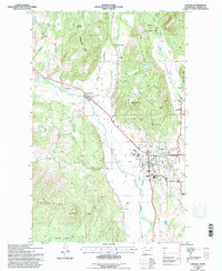Colville 1992 topographic map thumbnail