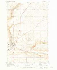 Connell 1970 topographic map thumbnail