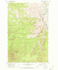 Cooper Mtn 1968 topographic map thumbnail