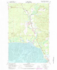 Copalis Crossing 1956 topographic map preview