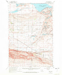 Corfu 1965 topographic map thumbnail