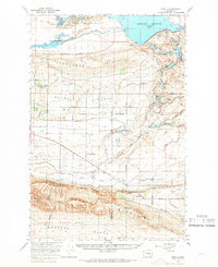 Corfu 1965 topographic map thumbnail