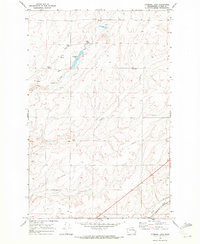 Cormana Lake 1969 topographic map thumbnail