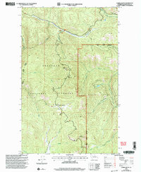 Corral Butte 2001 topographic map thumbnail