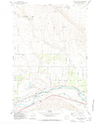 Corral Canyon 1977 topographic map thumbnail