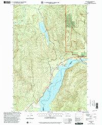 Cougar 1998 topographic map thumbnail