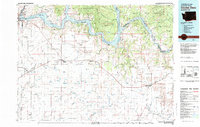 Coulee Dam 1983 topographic map thumbnail