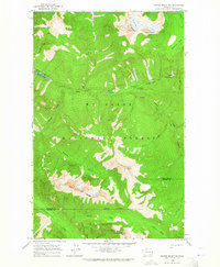 Crater Mountain 1963 topographic map thumbnail