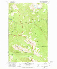 Crater Mountain 1963 topographic map thumbnail