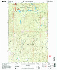 Crawfish Lake 2001 topographic map thumbnail
