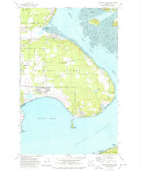Crescent Harbor 1977 topographic map thumbnail