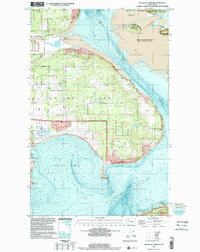 Crescent Harbor 1998 topographic map thumbnail