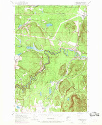Cumberland 1953 topographic map thumbnail