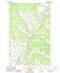 Curlew 1988 topographic map thumbnail