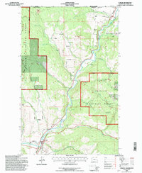 Curlew 1992 topographic map thumbnail