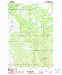 Curtis 1986 topographic map thumbnail