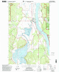 Cusick 1992 topographic map thumbnail