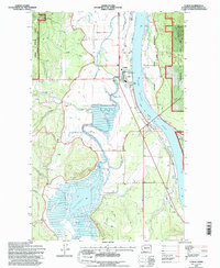 Cusick 1992 topographic map thumbnail