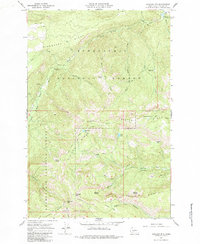 Darland Mtn topographic map thumbnail