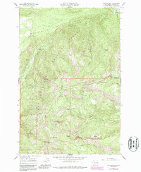 Darland Mtn 1967 topographic map thumbnail