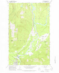 Darrington 1966 topographic map thumbnail