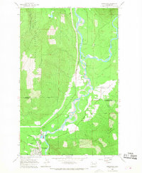 Darrington 1966 topographic map thumbnail