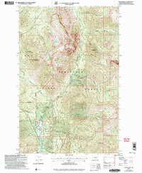 Davis Peak 2003 topographic map thumbnail