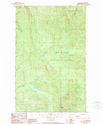Day Lake 1989 topographic map thumbnail
