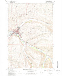 Dayton 1967 topographic map thumbnail