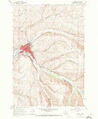 Dayton 1967 topographic map preview