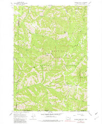 Deadman Peak 1967 topographic map thumbnail