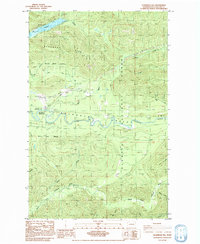 Deadmans Hill 1984 topographic map thumbnail