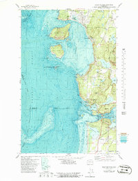 Deception Pass 1978 topographic map thumbnail